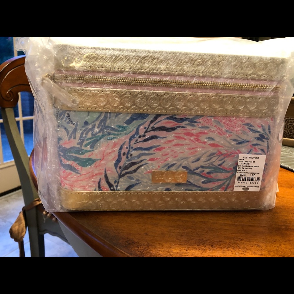 LILLY PULITZER * Makeup Train-case